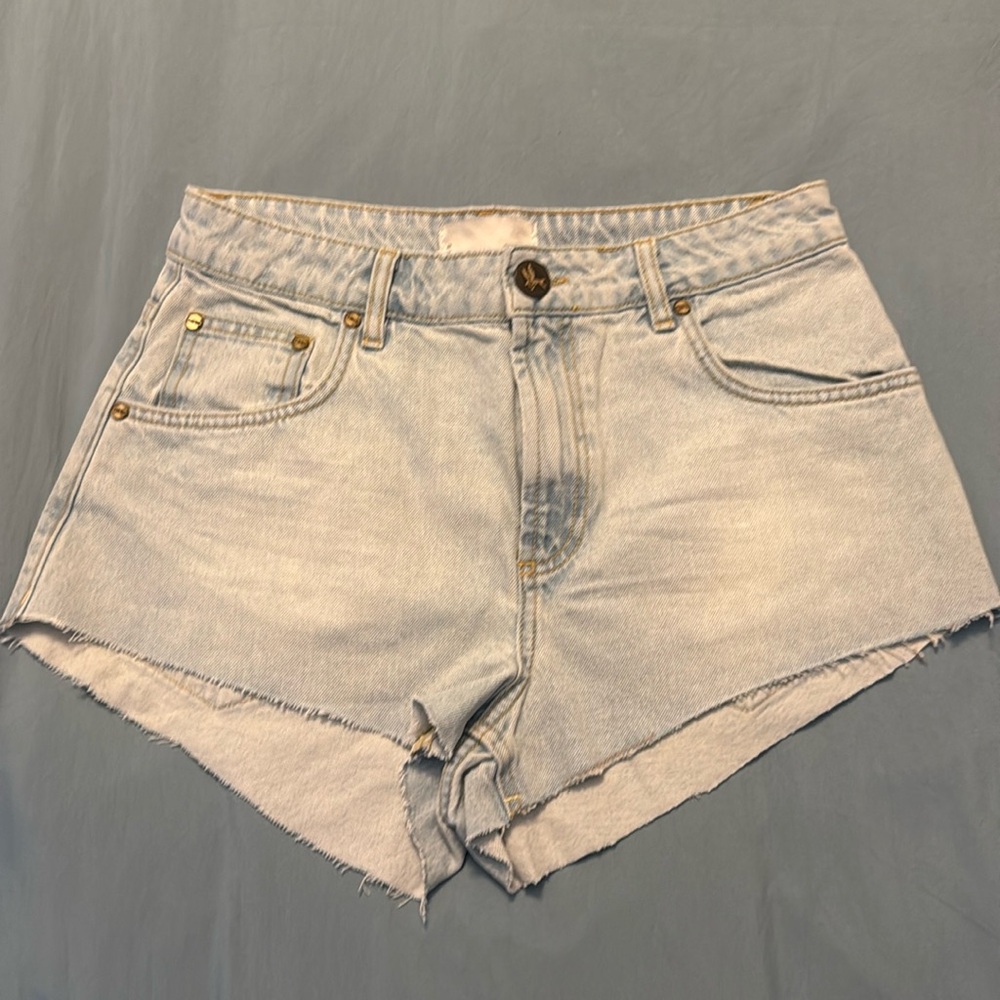 One Teaspoon The One high rise shorts 28
